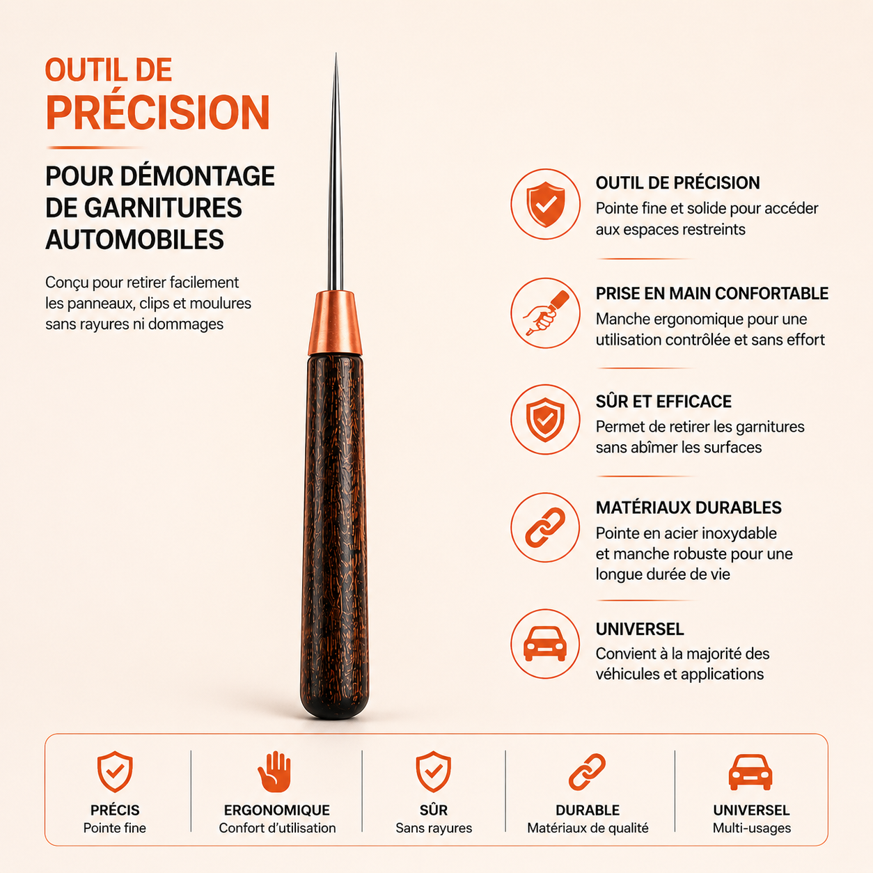 Outils de Perçage Précision pour Ciel Étoilé